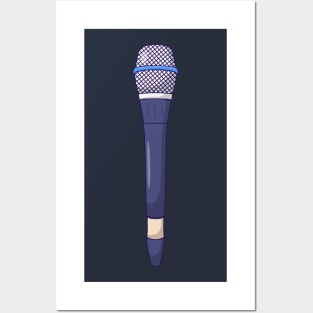 Microphone Posters and Art